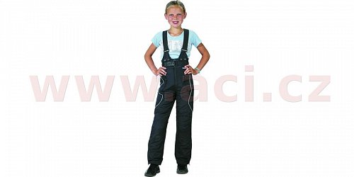 laclové kalhoty Taslan, ROLEFF - Německo, dětské (černé)